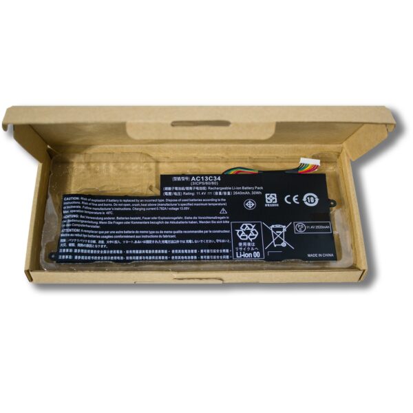 Laptop Battery for ACER AC13C34 V5-122P V5-132 E3-111 E3-112 ES1-111M MS2377