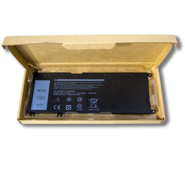Laptop Battery for DELL 33YDH Battery for Dell 33YDH 17 7000 7779 13 7353 17 7778 15 7778 15 7577 P30E 7786 7773 3779 G5 / 7588 3579 5587 G7 / G3 Latitude 13 3380 14 3490 - High Performance [15.2V/56Wh]