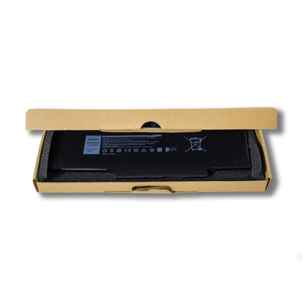Laptop Battery for DELL F3YGT 60Wh 7000 7280 7290/13 7000 7380 7390 P29S002/14 7000 7480 7490 P73G002 DM3WC DM6WC 2X39G KG7VF 451-BBYE 453-BBCF 7.6V 4-Cell