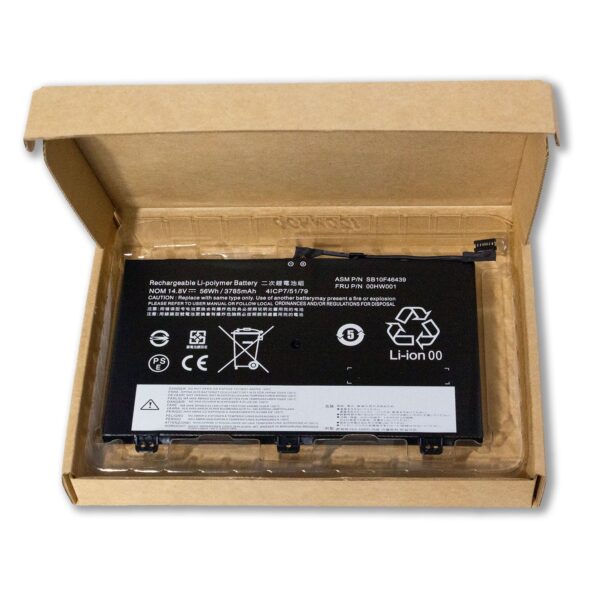 Laptop Battery for LENOVO 00HW001 ThinkPad S3 Yoga 14 00HW001 SB10F46439
