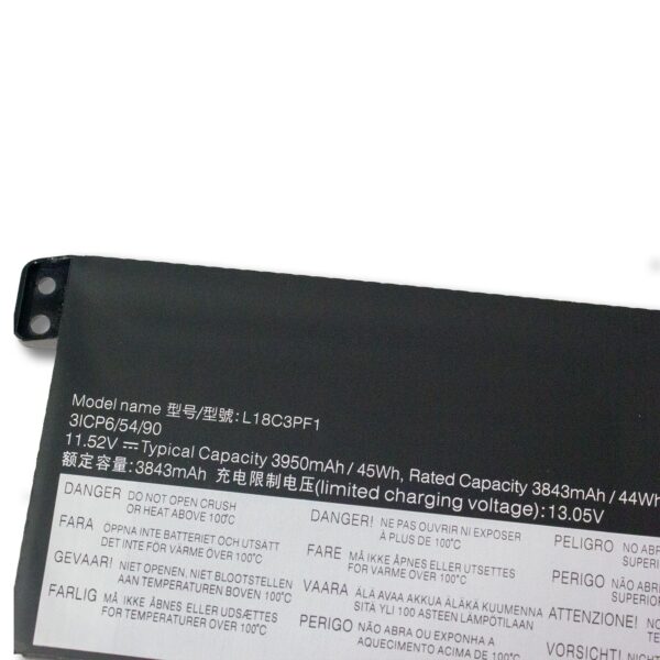Laptop Battery for LENOVO L18C3PF1 IdeaPad L340-15IRH-17IRH SB10W67243 L18M3PF1
