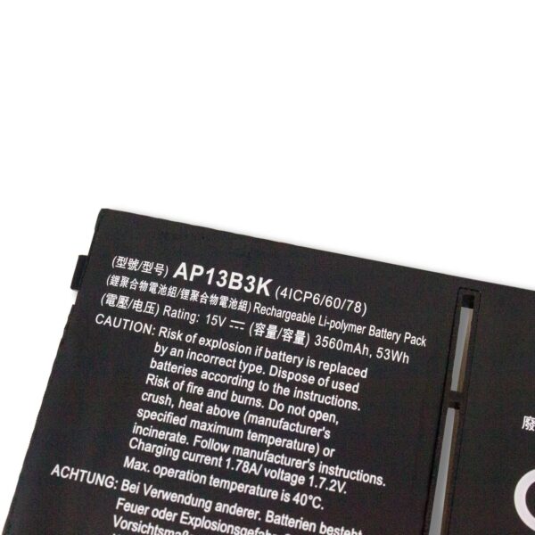 Laptop Battery for ACER AP13B3K R7-571G/572G V7-481G/581G/582P M5-583P AP13B8K AP13B3K