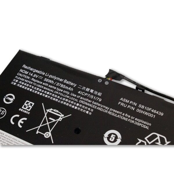 Laptop Battery for LENOVO 00HW001 ThinkPad S3 Yoga 14 00HW001 SB10F46439
