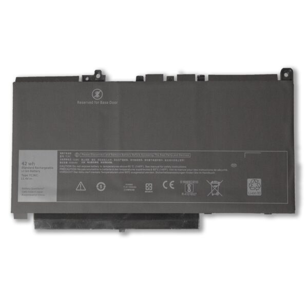 Laptop Battery for DELL 7CJRC Latitude E7270 E7470