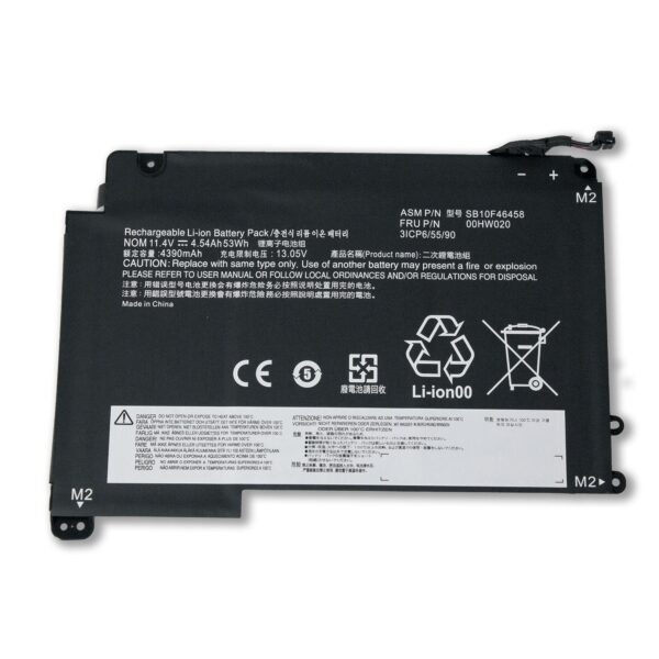 Laptop Battery for LENOVO 00HW020 ThinkPad P40 Yoga 14 460 00HW021 SB10F46458 SB10F46459